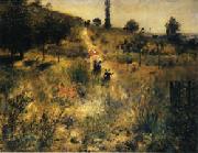 Road Rising into Deep Grass renoir